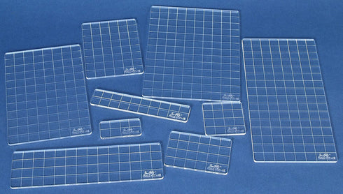 Stampers Anonymous GBXL Tim Holtz 9-Piece Acrylic Grid Block Set