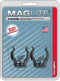 Maglite Black Universal Mounting Brackets for C-Cell Flashlight, 2 pk