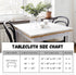 KGORGE Waterproof Linen Tablecloth Rectangle, Spillproof Wrinkle Free Rustic Wipeable Table Cover for Kitchen Coffee Buffet Banquet Table, 60 x 84 inch, Tassel, Seats 6 to 8