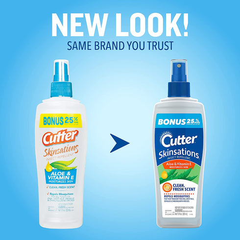 Cutter Skinsations Insect Repellent Pump Spray