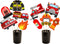 MALLMALL6 30Pcs Fire Truck Centerpiece Sticks Fireman Themed Birthday Party Favor Firefighter Table Topper Decorations Firetruck Fire Hat extinguisher Room Decor Photo Booth Props for Kids Baby Shower