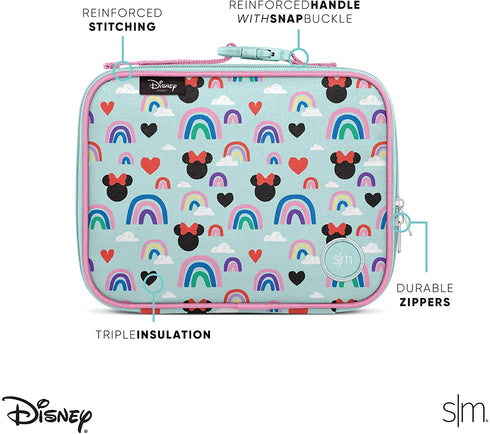 Simple Modern Disney Lunch Box Kids Insulated Bag Meal Containers for Girls, Boys, Women, Men - Hadley, Monster's Inc.