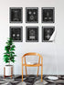 Nikola Tesla Wall Art Patent Prints (8"x10") Set of 6 - Engineer Gifts - Geek Home Decor