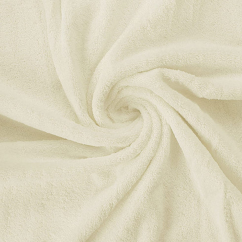 Utopia Towels Ivory Towel Set, 2 Bath Towels, 2 Hand Towels, and 4 Washcloths, 600 GSM Ring Spun Cotton Highly Absorbent Towels for Bathroom, Shower Towel, (Pack of 8)