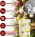 Large 24 oz Stainless Steel Cocktail Shaker Set - Mixed Drink Shaker - Martini Shaker Set With Built In Strainer, Double Sided Jigger & Combo Muddler Mixing Spoon - Pro Margarita Shaker - By Zulay
