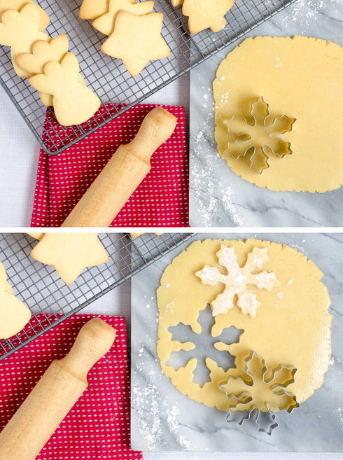 StarPack Home Christmas Cookie Cutters Set (18 Piece) - Favorite Holiday Shapes including Gingerbread Man, Star and Snowflake Cutter Shapes