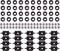 LEGO Parts and Pieces: 14x9mm Black Tire, Light Gray Wheel, 2x2 Black Wheels Holder Pack - 100 Pieces