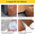 fowong 36 Inch Under Door Draft Stopper,Bottom Door Seal Sound Blocker Weatherstripping (Brown)