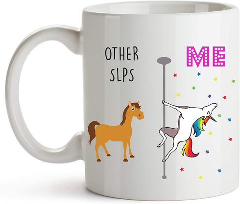 Younique Designs Speech Therapist Mug 11 Ounce Speech Pathology Gifts SLP Gifts For Speech Language Pathologist Cup