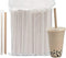 PandaBoard Compostable Eco Bamboo Fiber Boba Straws / 80 pcs / Long lasting, no paper taste