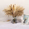 65 Pcs Dried Pampas Grass Decor Tall Fluffy,Natural Air Drying Pompous Grass for Dried Flowers Arrangements,Pampas Grass Large,Boho Decor Pompas Floral,Wedding,Party Living Room Home Decor