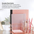 Rose Gold Desk Accessories, Desk Organizer & Office Decor for Women, Office Supplies Pen Holder | Paper & Binder Clips Included - Features 5 Compartments + Drawer | The Wire Collection