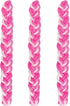 Masoret Pink HAVDALAH Candle: 1 11.8-Inch Braided Multi-Wick Paraffin Candle for Jewish Ceremonies and End of Shabbat