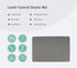 Greentec Bath Mats, Shower Mat Non Slip, PVC Bathtub Mat, Shower Mat, Quick Drying, Breathable, Anti Clog Hair Catcher Standing Pad for Bathroom, Wet Area, 24 x 16 in