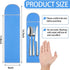 Silver Storage Bags Flatware Storage Blue Silver Flatware Storage Silverware Box Storage for Silver Tarnish Proof Silverware Cloth Storage Flatware Bags for Teaspoon Utensils Flatware (8 Pieces)