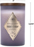 Manly Indulgence Rebel Jar Candle, Large, Purple
