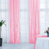 2—8FT-2PCS Pink Sequin Backdrop Curtains Panels, Photography Backdrop Glitter Curtains Fabric Background for Christmas Wedding Party Decor