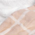Amazon Basics Ultra-Soft Micromink Sherpa Blanket - Throw, Blush Grid