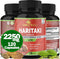 Organic India Haritaki Capsules 2250MG, Detoxification & Rejuvenation, Improving Digestion, Maintains Regularity, Internal Cleansing | Non-GMO Vegan Gluten-Free Herbs and Supplements, 120 Caps