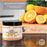 CLARK'S Cutting Board Finish Wax, Enriched with Lemon & Orange Oils ,Made with Natural Beeswax and Carnauba Wax,Butcher Block Wax, (6 ounces)