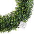19.5-Inch Artificial Boxwood Wreath for Front Door Home Decor by Pure Garden