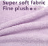 UMANI Bath Towel Set, 1 Bath Towel, 1 Hand Towel, and 3 Washcloths, Premium Microfiber Coral Velvet Super Absorbent Towels for Bathroom, Shower Towel, Pack of 5 (Light Purple)
