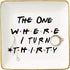 The One Where Friends TV Show Theme -I Turn Thirty–Ceramic Jewelry Holder Ring Dish Trinket Tray – 30th Birthday Gifts for Sisters,Best Friends,Women,Boss,Girlfriend,Wife,Daughter,Co-workers,Nurse