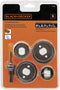 BLACK+DECKER Hole Saw Kit, Assorted, 5-Piece (71-120)