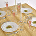 WEDDING DESSERT PLATES DISPOSABLE | Baroque Collection White | 10 PC - 6.5?