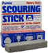PUMIE Scouring Stick, (4 pack) Heavy Duty, HDW, Removes Stains, Hard Water Rings, Rust and Paint, Carbon Buildups, (4 Pack)