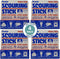 PUMIE Scouring Stick, (4 pack) Heavy Duty, HDW, Removes Stains, Hard Water Rings, Rust and Paint, Carbon Buildups, (4 Pack)
