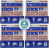 PUMIE Scouring Stick, (4 pack) Heavy Duty, HDW, Removes Stains, Hard Water Rings, Rust and Paint, Carbon Buildups, (4 Pack)