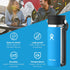 Hydro Flask Wide Mouth Flex Sip Lid Bottle - Stainless Steel Reusable Water Bottle - Vacuum Insulated, Dishwasher Safe, BPA-Free, Non-Toxic