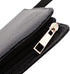 Fountain Roller Ball Pen Case Holder PU Leather Bag for 48 Pens Color Black