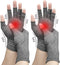 2 Pairs Arthritis Compression Gloves, Relieve Arthritis, Rheumatoid, Osteoarthritis, Carpal Tunnel Pain, Compression Gloves for Arthritis for Women & Men, Anti-Slip Glue dot Gloves for Work