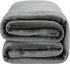 Bedsure Fleece Blanket Twin Size 350GSM - Soft Blankets for Bed All Season,60x80 Inches Grey