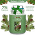 Decorlife 22 oz Scented Candles, Large Balsam & Cedar Christmas Candles with 2 Wicks, Strong Smelling and 110 Hours Long Lasting Time, 2-Pack