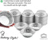 120 Pack - Pie Pans 5 Inch, Disposable Pie Tins, Aluminum Pie Pans, Foil Tart Pans used for Baking, Storage and Reheating / Pies, Tart and Quiche by Spare Essentials