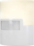 GE Enbrighten LED Motion Sensor Night Light, Plug-in, 40 Lumens, Warm White, UL-Certified, Energy Efficient, Ideal Nightlight for Bedroom, Bathroom, Kitchen, Hallway, 12201, White, 1 Pack