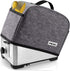iFedio 2 Slice Toaster Cover with Two Pockets for Storing knife,Grey