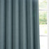 HPD Half Price Drapes BOCH-LN185-P Faux Linen Room Darkening Curtain (1 Panel) 50 X 84, BOCH-LN18537-84, Sea Thistle