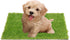 QYH Artificial Grass Doormat Indoor Outdoor Green Lawn Rug Pet Turf for Dogs Pee Pad Synthetic Grass Door Mat Fake Grass for Entrance Way (16" x 24")