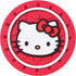 Plasticolor 000677R01 Hello Kitty Bow Auto Car Truck SUV Cup Holder Coaster 2-Pack