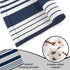 OJIA Striped Doormat 2'x3' Cotton Hand Woven Welcome Doormats Machine Washable Indoor/Outdoor Small Rugs Front Porch Rug Farmhouse Mat for Entryway/Kitchen/Laundry/Bathroom