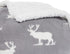 Eddie Bauer Ultra-Plush Collection Throw Blanket-Reversible Sherpa Fleece Cover, Soft & Cozy, Perfect for Bed or Couch, Elk Stance Grey