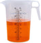 One Gallon 128oz Measure Pitcher - Convenient Conversion Chart - Strong Food Grade - Great For Lawn, Pool Chemicals - Ag - Lye and Home Hobbies - Motor Oil and Fluids - by Turnah Precision Products