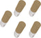 Franklin Brass B41615-PUW-B Modern Slant Hook, 2-1/4", Pine Unfinished & Pure White, 5 Pack