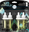 Febreze Unstopables Odor-Fighting PLUG Air Freshener, Fresh, (2) .87 fl. oz. Oil Refill