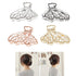 Butterfly Hair Clips for Women KISSKIKO 4 Pcs Silver and Gold Metal Small Claw Clip Cute Sparkling Hair Clip Non-Slip Rose Gold Thick Hair Thin Hair Claw Fancy Combination Hair Accessories Gift