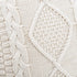 MANDIOO Cotton Knitted Beige Decorative Throw Pillow Covers Soft Cozy Outdoor Cushion Cases Luxury Modern Pillowcases for Couch Sofa Bed 18x18 Inches